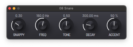 08 Snare interface
