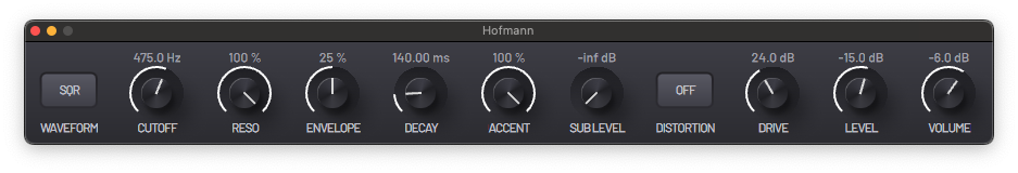 Hofmann interface