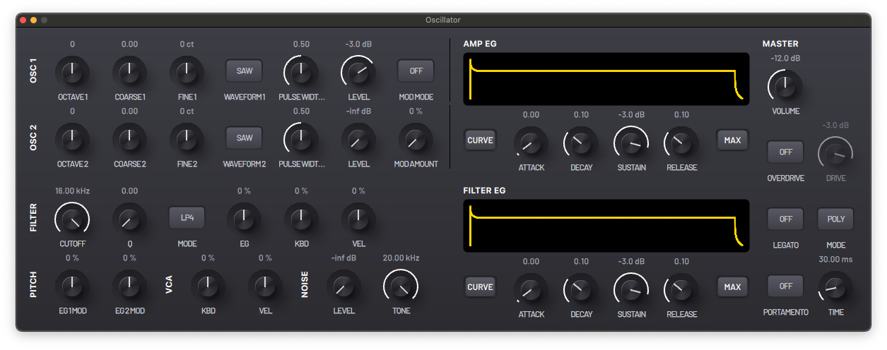 Oscillator interface