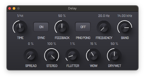 BAM Delay FX Device