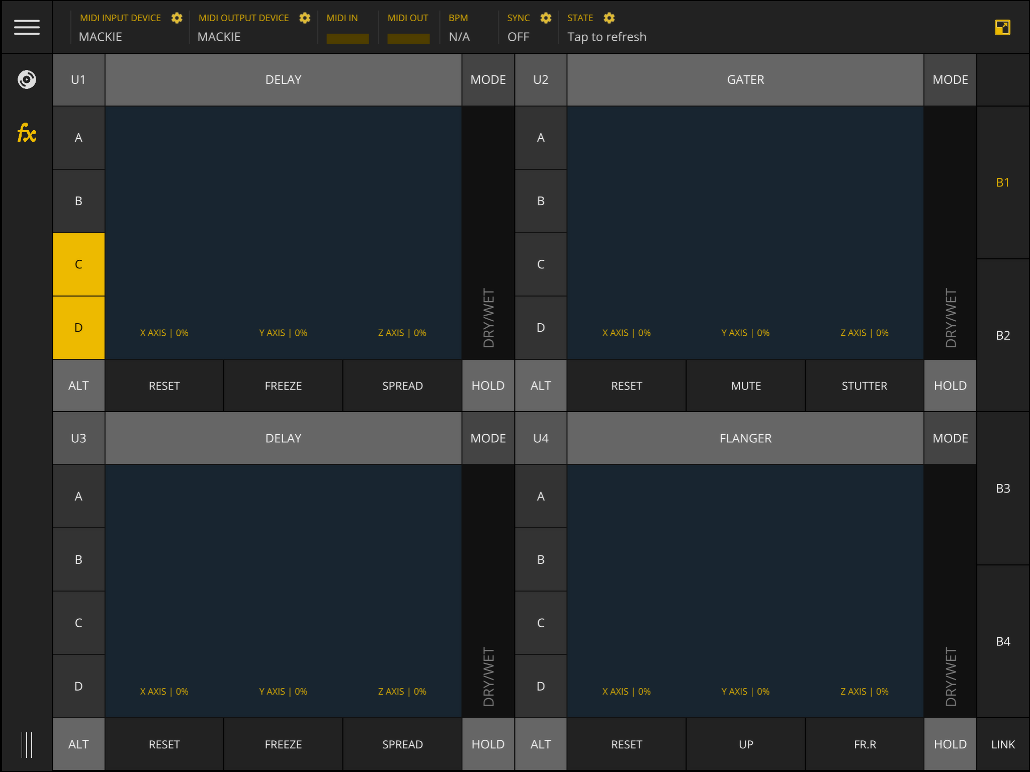 TKFX Traktor Controller Effects Module Overview