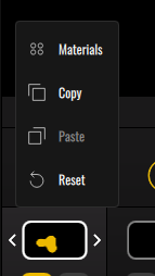 Layer Context Menu