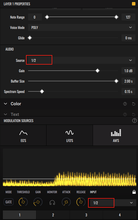 Routing audio to VS in Ableton Live 12