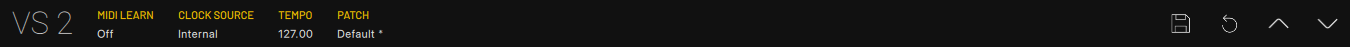 Status bar